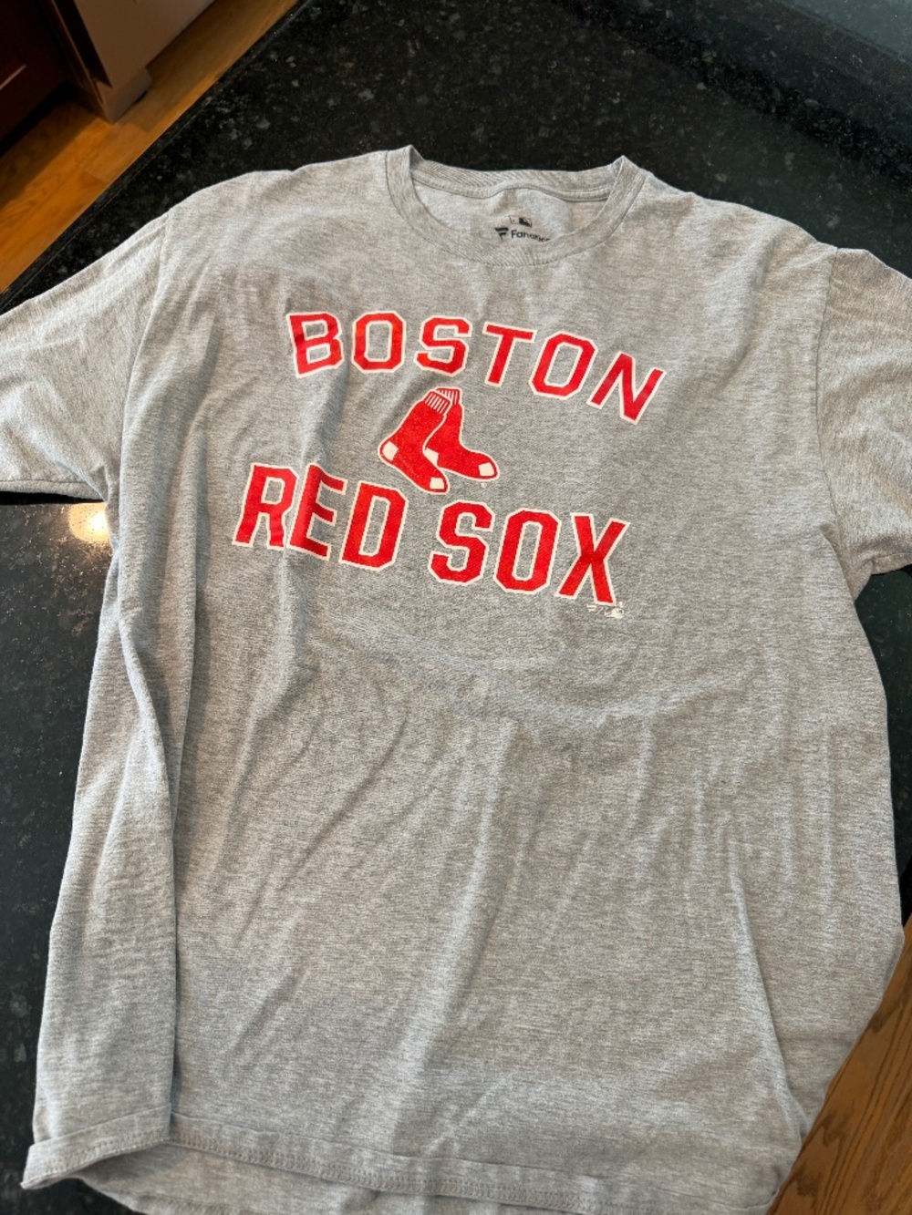 Boston Red Sox heather gray tee